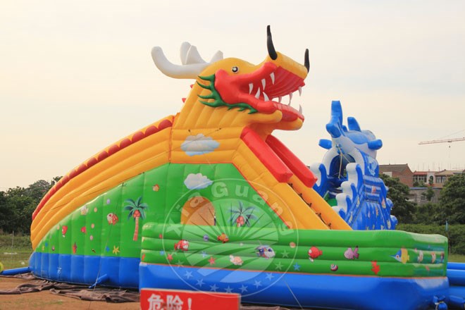 沧州充气大滑梯